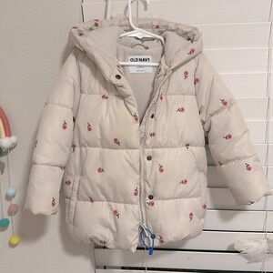 OLD NAVY- toddler puffer jacket 4T